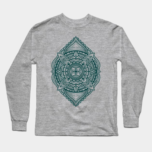 MANDALA Long Sleeve T-Shirt by donipacoceng